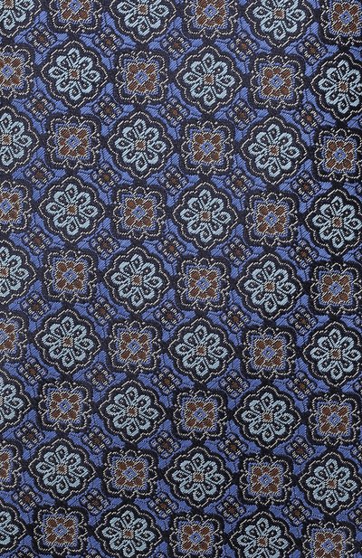 Шелковый галстук CANALI синего цвета по цене 14650 руб., арт. 18/HJ03402, фото 4 Шелковый галстук CANALI, арт. 18/HJ03402, фото 4