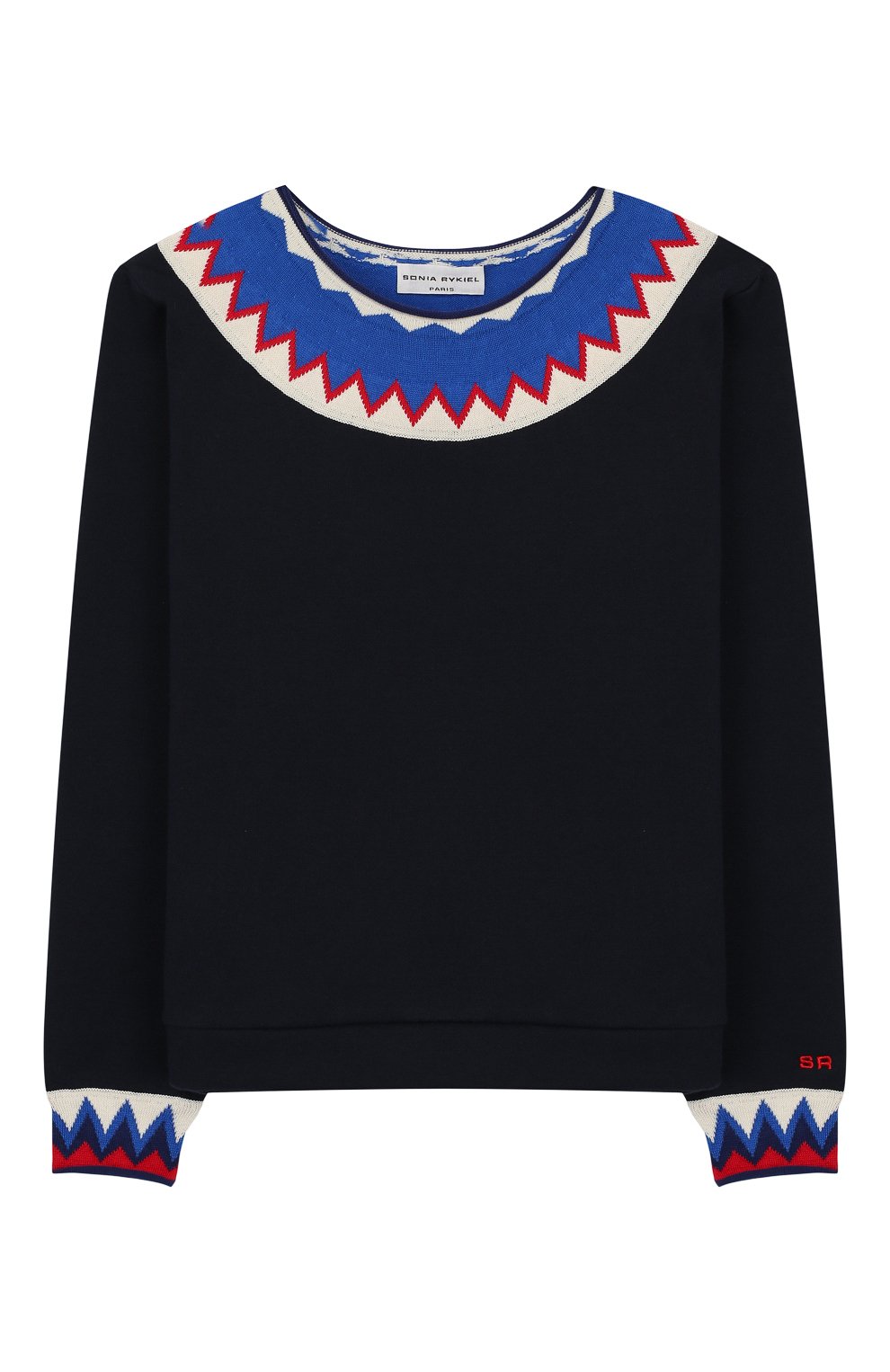 Хлопковый пуловер SONIA RYKIEL ENFANT, арт. 19W1FL01, фото 1