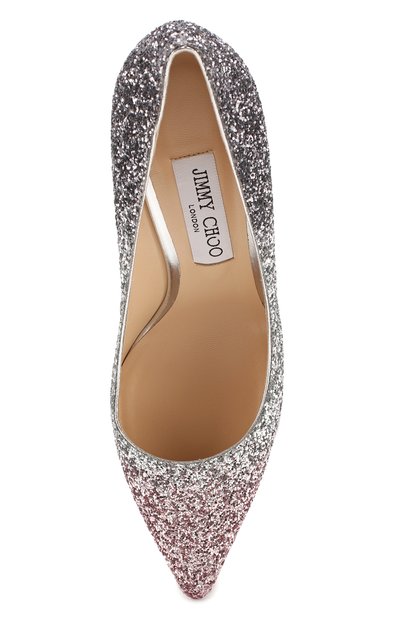 Туфли romy 100 JIMMY CHOO, арт. R0MY 100/VNB, фото 5
