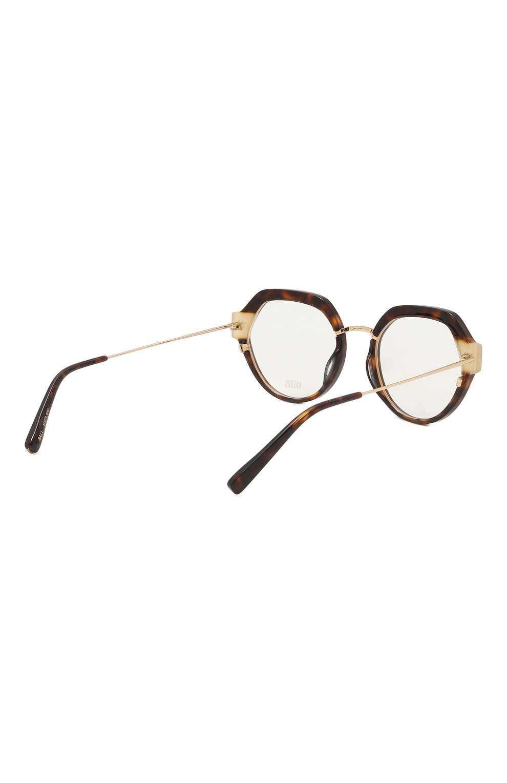 Оправа KALEOS коричневого цвета по цене 27900 руб., арт. BALL C-003, фото 4 Оправа KALEOS, арт. BALL C-003, фото 4