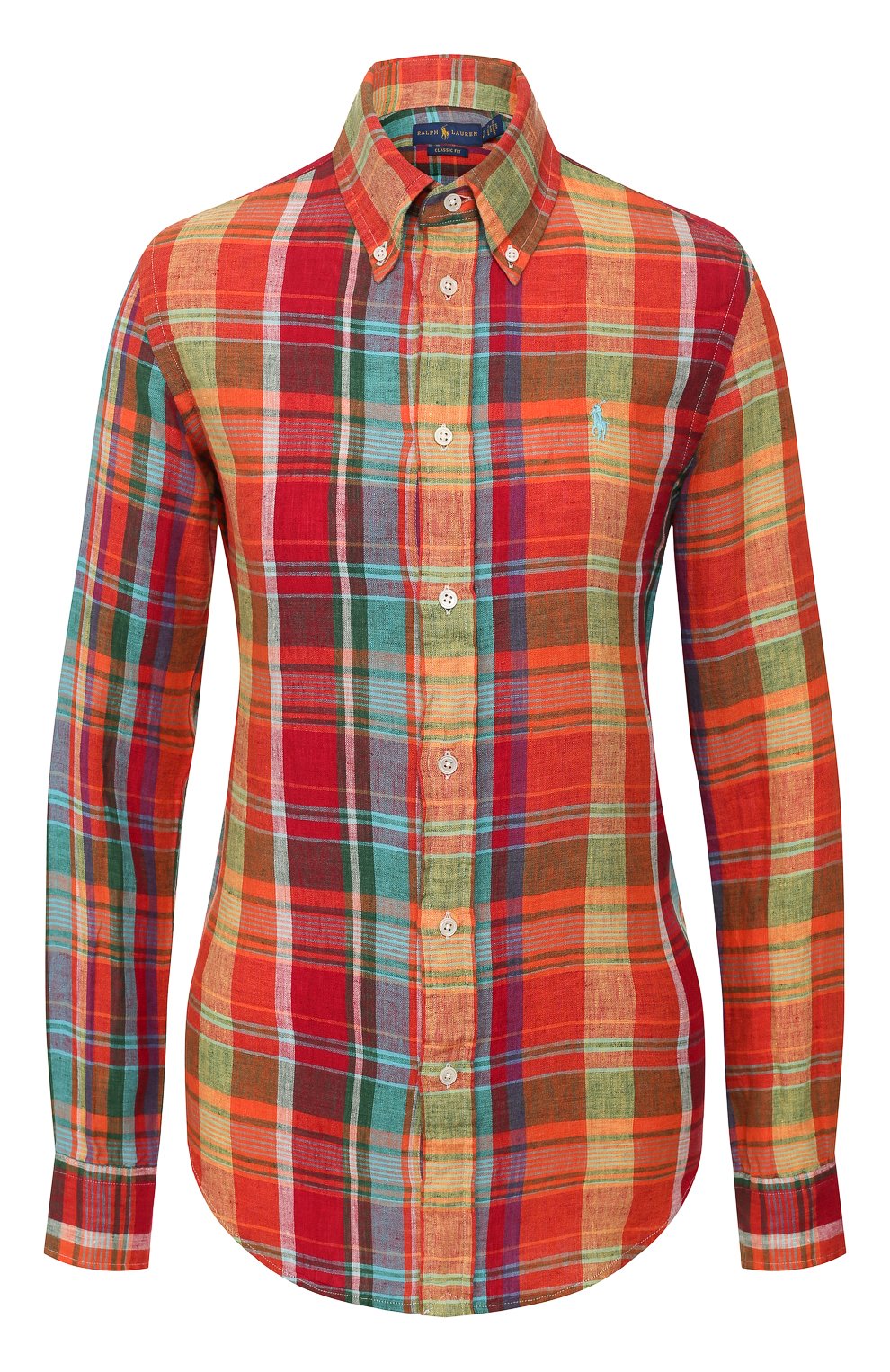 Льняная рубашка POLO RALPH LAUREN, арт. 211798167, фото 1