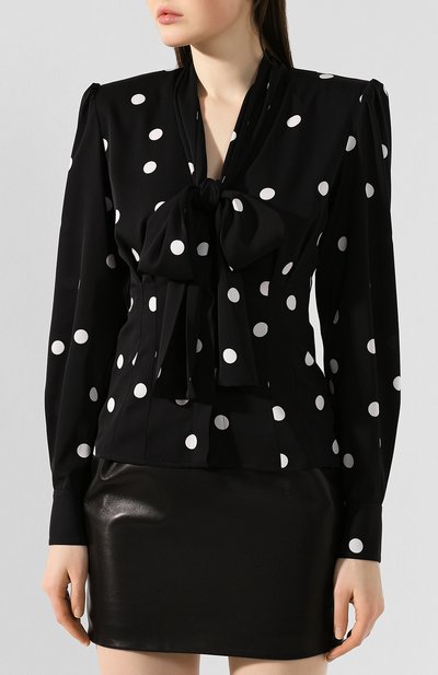 Шелковая блузка DOLCE & GABBANA, арт. F5M34T/FSAY0, фото 3