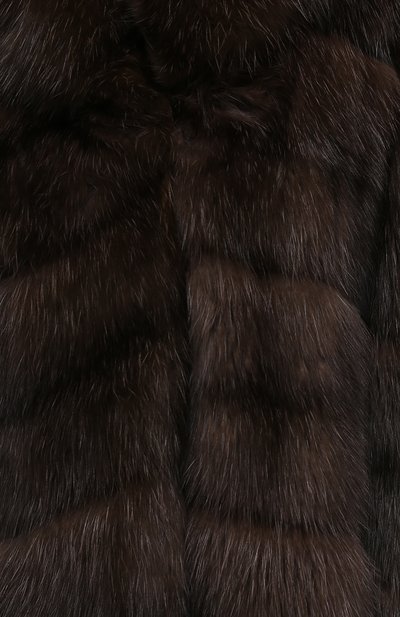 Шуба из меха соболя FURLAND темно-коричневого цвета по цене 9000000 руб., арт. 0027101910086100512, фото 5 Шуба из меха соболя FURLAND, арт. 0027101910086100512, фото 5