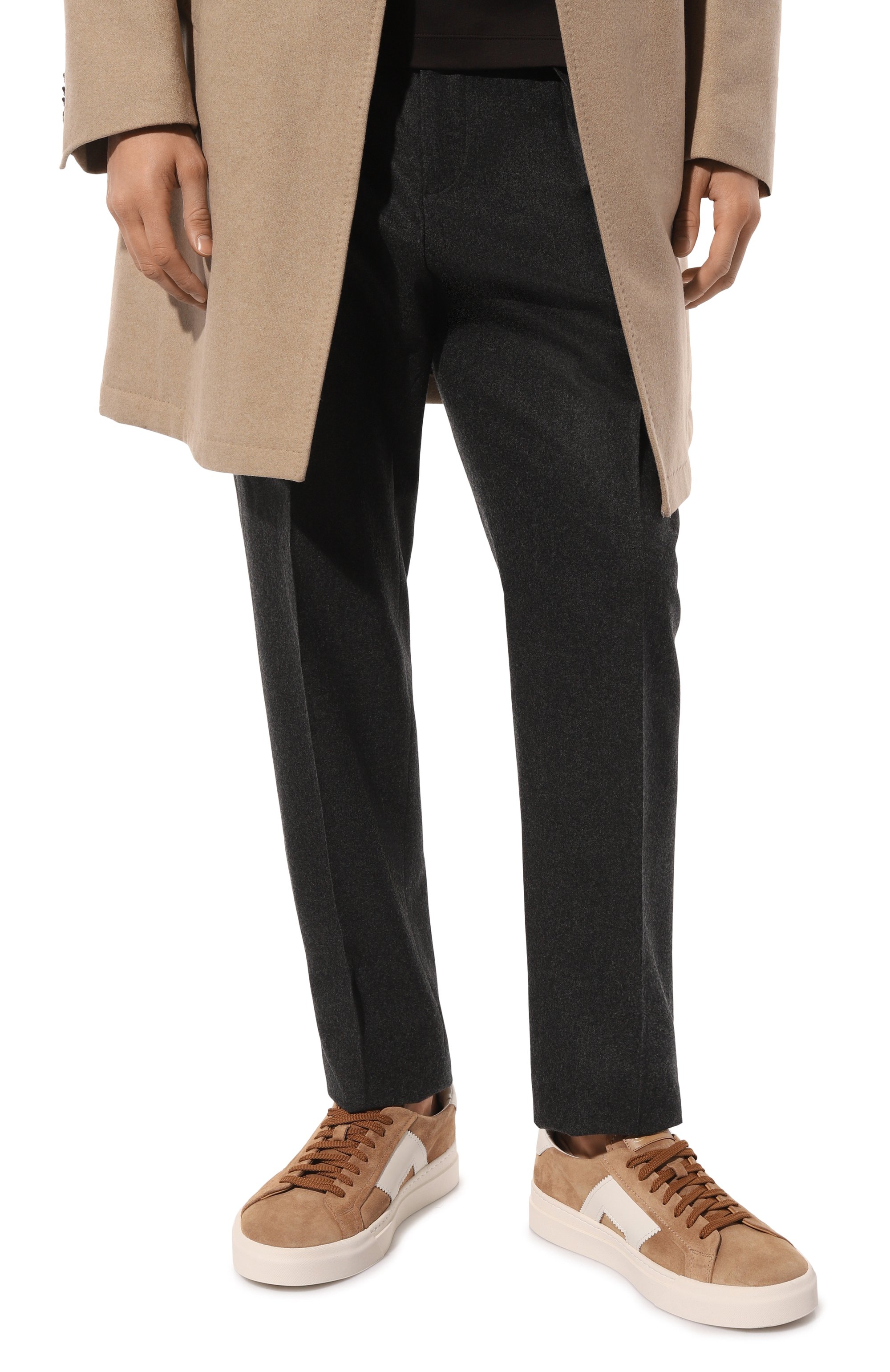 Замшевые кеды gloria SANTONI, арт. MBGT21870PNNGSU4U60, фото 3