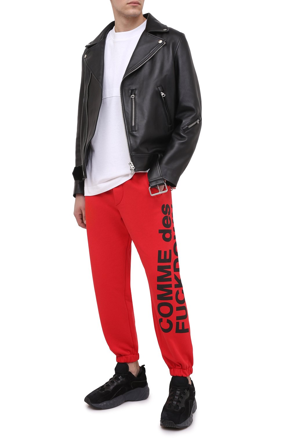 Хлопковые джоггеры COMME DES FUCKDOWN, арт. CDFU966, фото 2