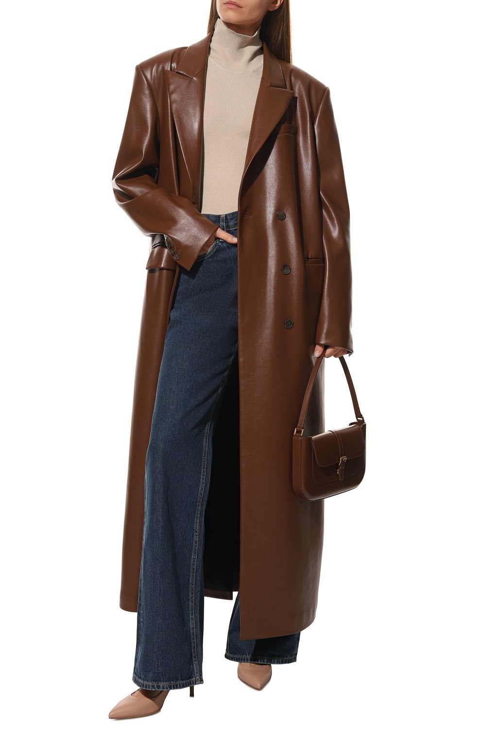 Кожаные туфли gianvito 70 GIANVITO ROSSI, арт. G26770.70RIC.VITPEAH, фото 2