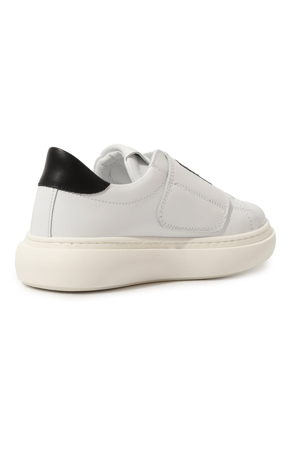 Кожаные кеды MSGM KIDS, арт. 76230/28-35, фото 3