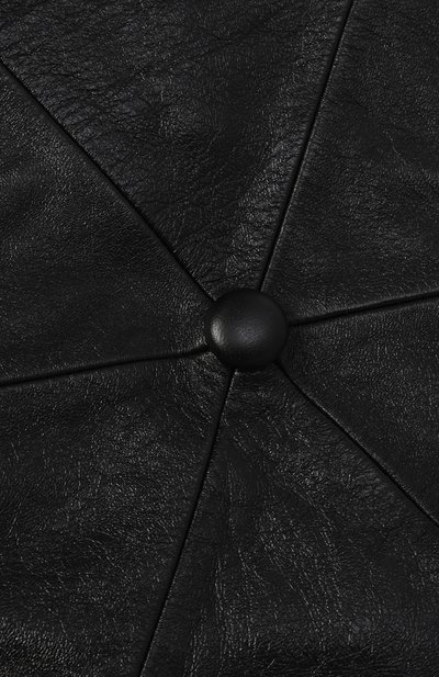 Кожаное кепи MIU MIU, арт. 5HC195-038-F0002, фото 4