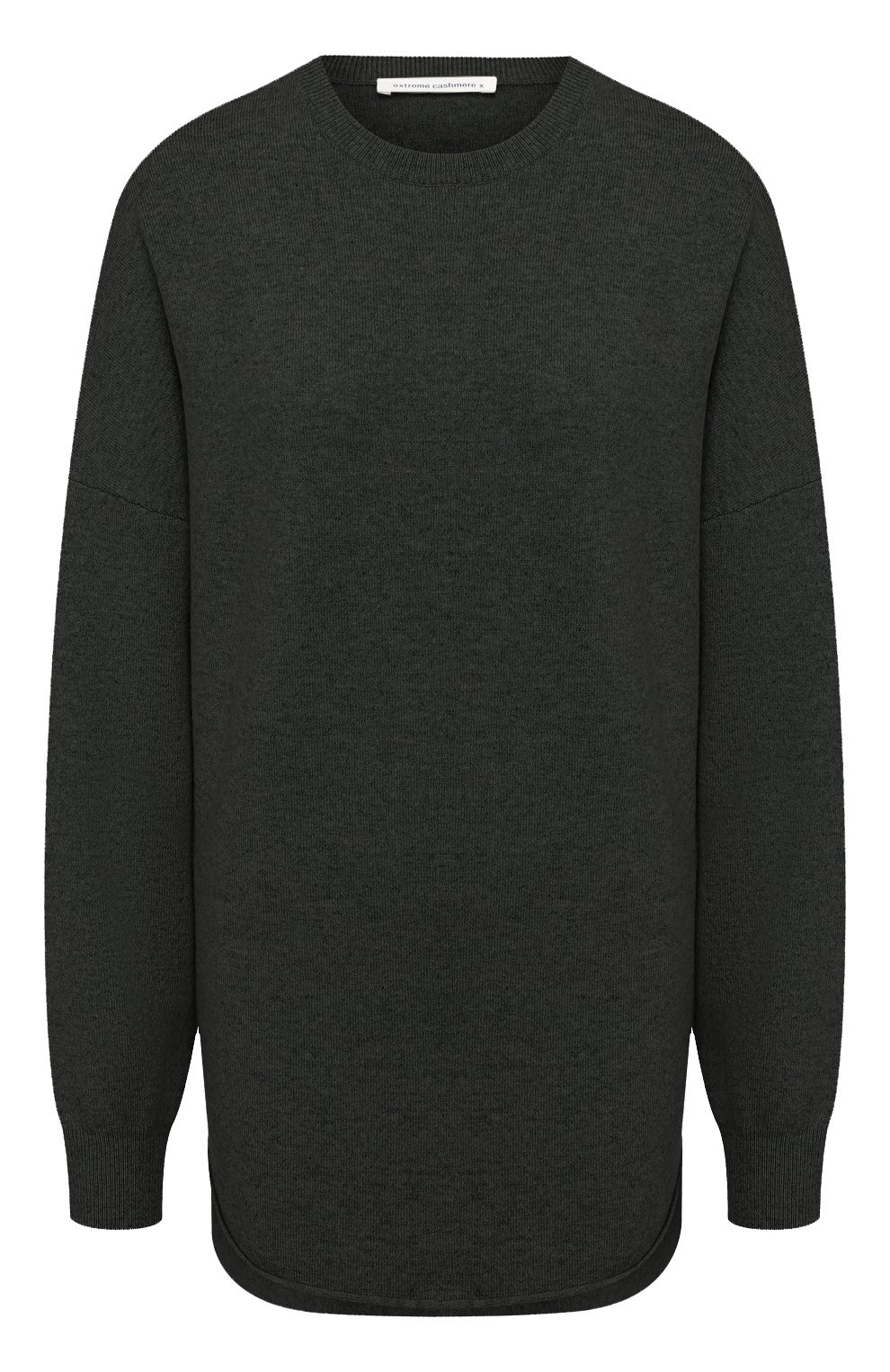 Кашемировый свитер EXTREME CASHMERE хаки цвета по цене 53450 руб., арт. 053/CREW H0P, фото 1 Кашемировый свитер EXTREME CASHMERE, арт. 053/CREW H0P, фото 1