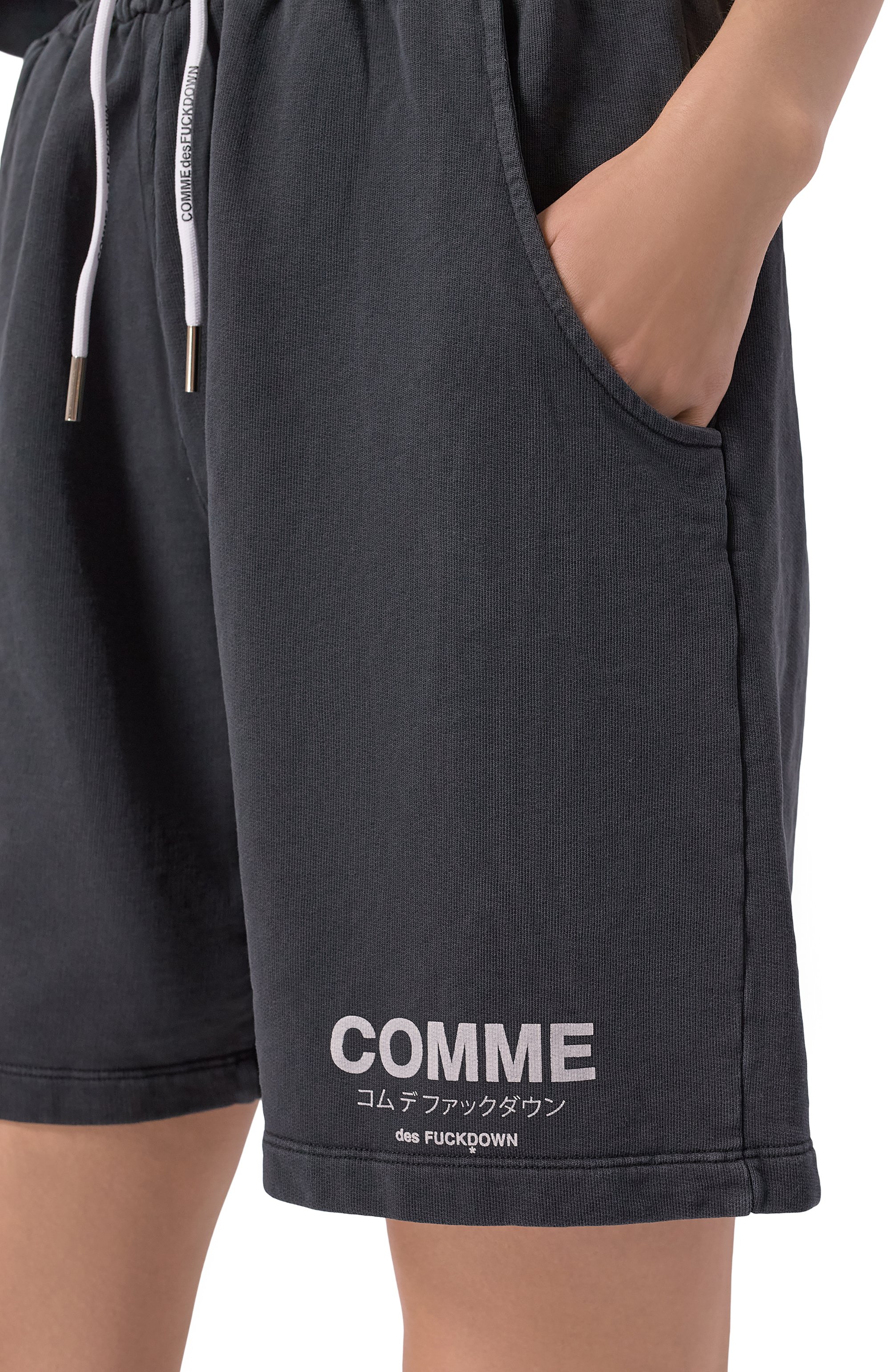 Хлопковые шорты COMME DES FUCKDOWN, арт. CFABW01585, фото 5
