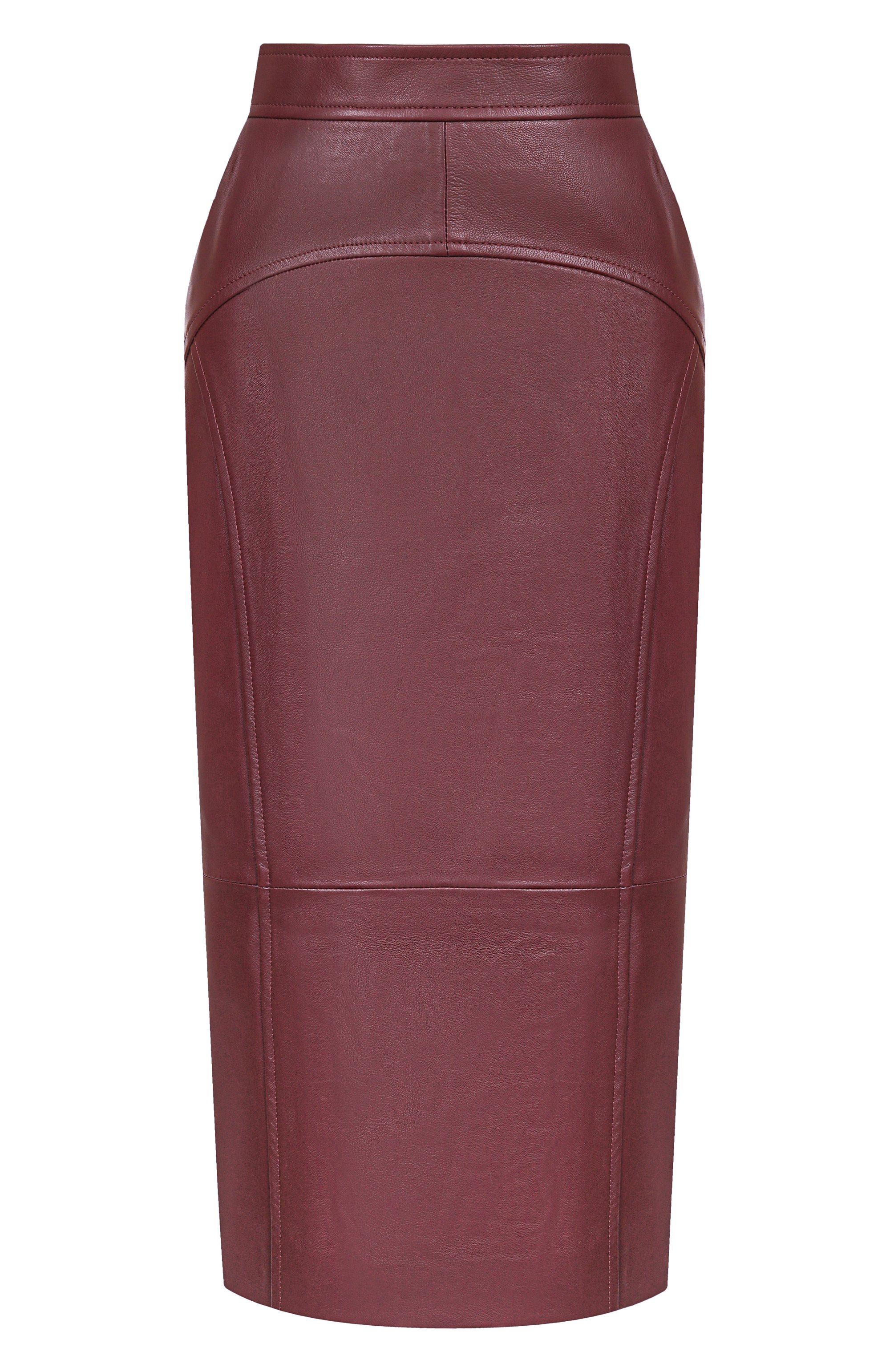 Кожаная юбка MAX MARA STUDIO, арт. TAIGA, фото 1