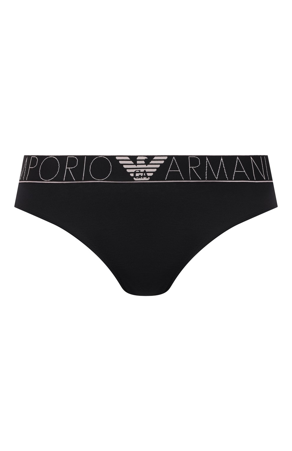 Трусы-слипы EMPORIO ARMANI черного цвета по цене 5170 руб., арт. 162948/1P227, фото 1 Трусы-слипы EMPORIO ARMANI, арт. 162948/1P227, фото 1