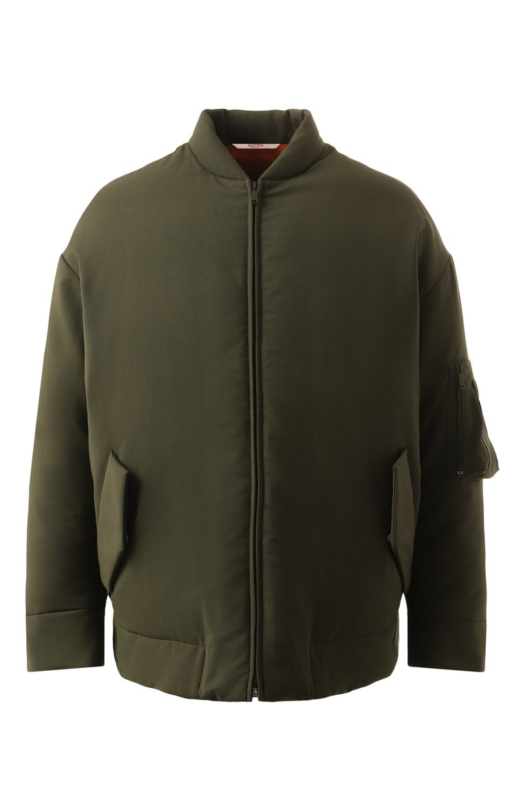 Шерстяной бомбер VALENTINO, арт. 5V0CNC6025S, фото 1