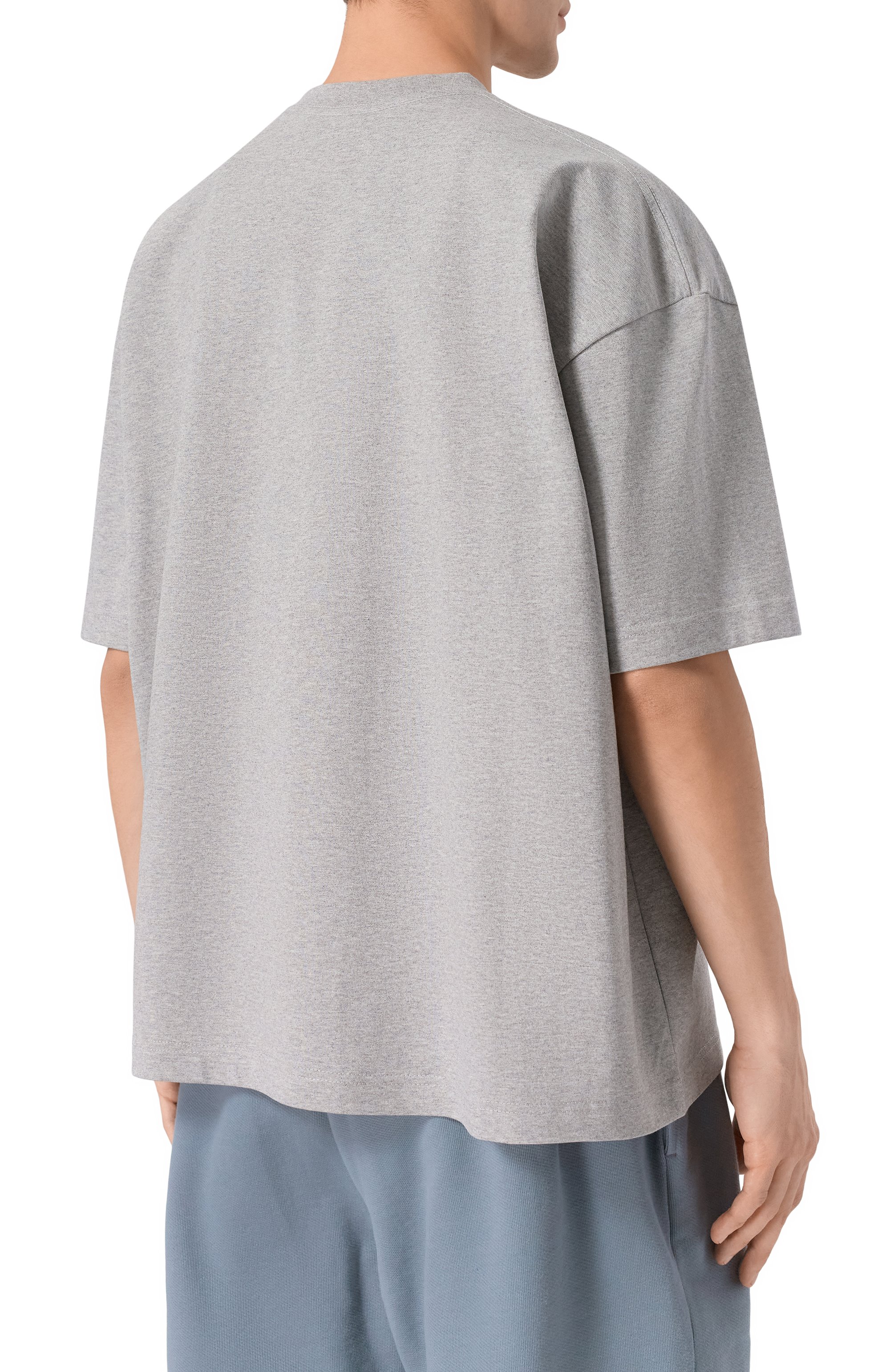 Хлопковая футболка PLANTA ROSA, арт. PR/T02/MINIPALM-WHITE/300, фото 4