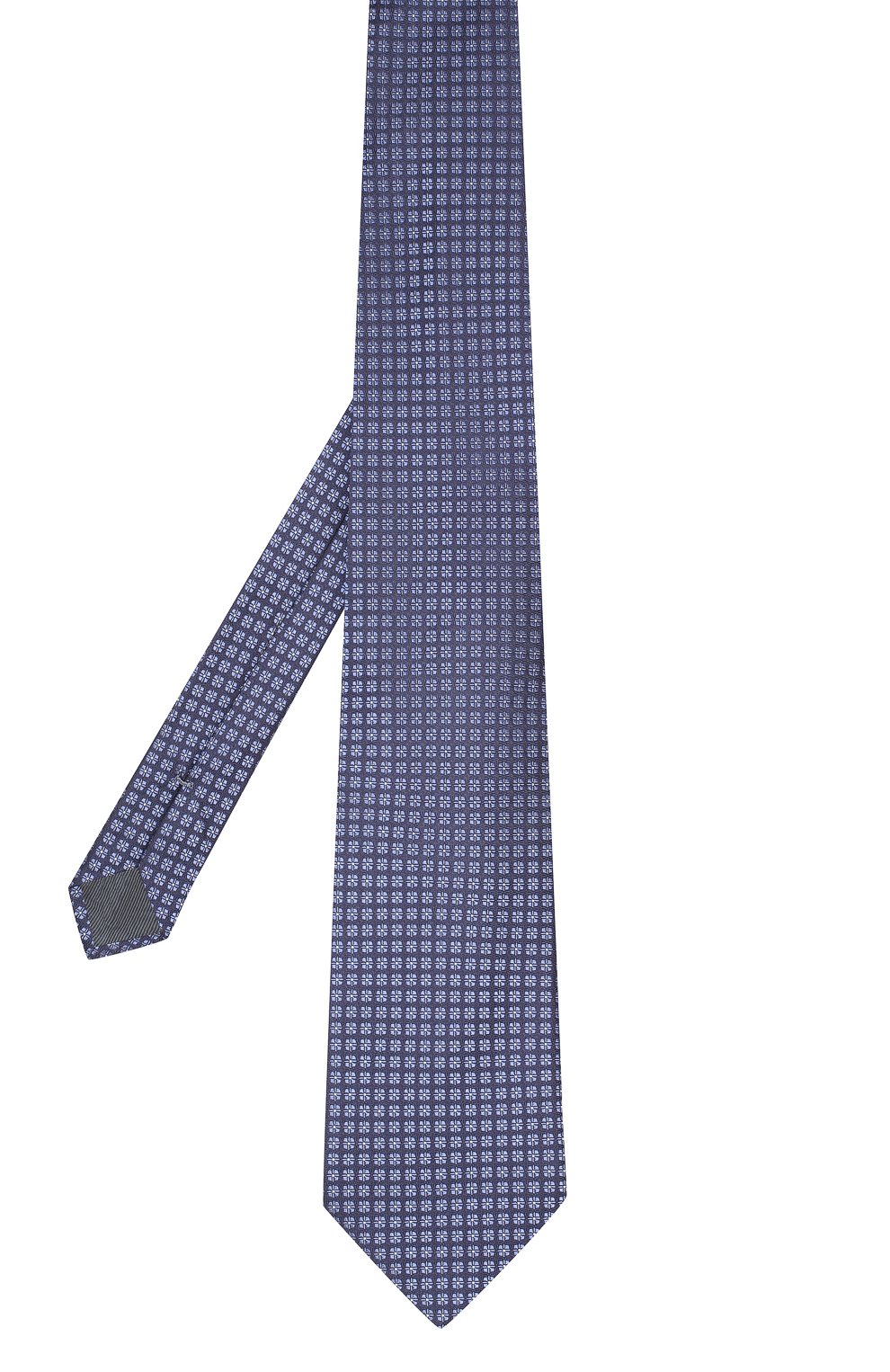 Шелковый галстук ZEGNA синего цвета по цене 23700 руб., арт. Z6E00/1XW, фото 2 Шелковый галстук ZEGNA, арт. Z6E00/1XW, фото 2