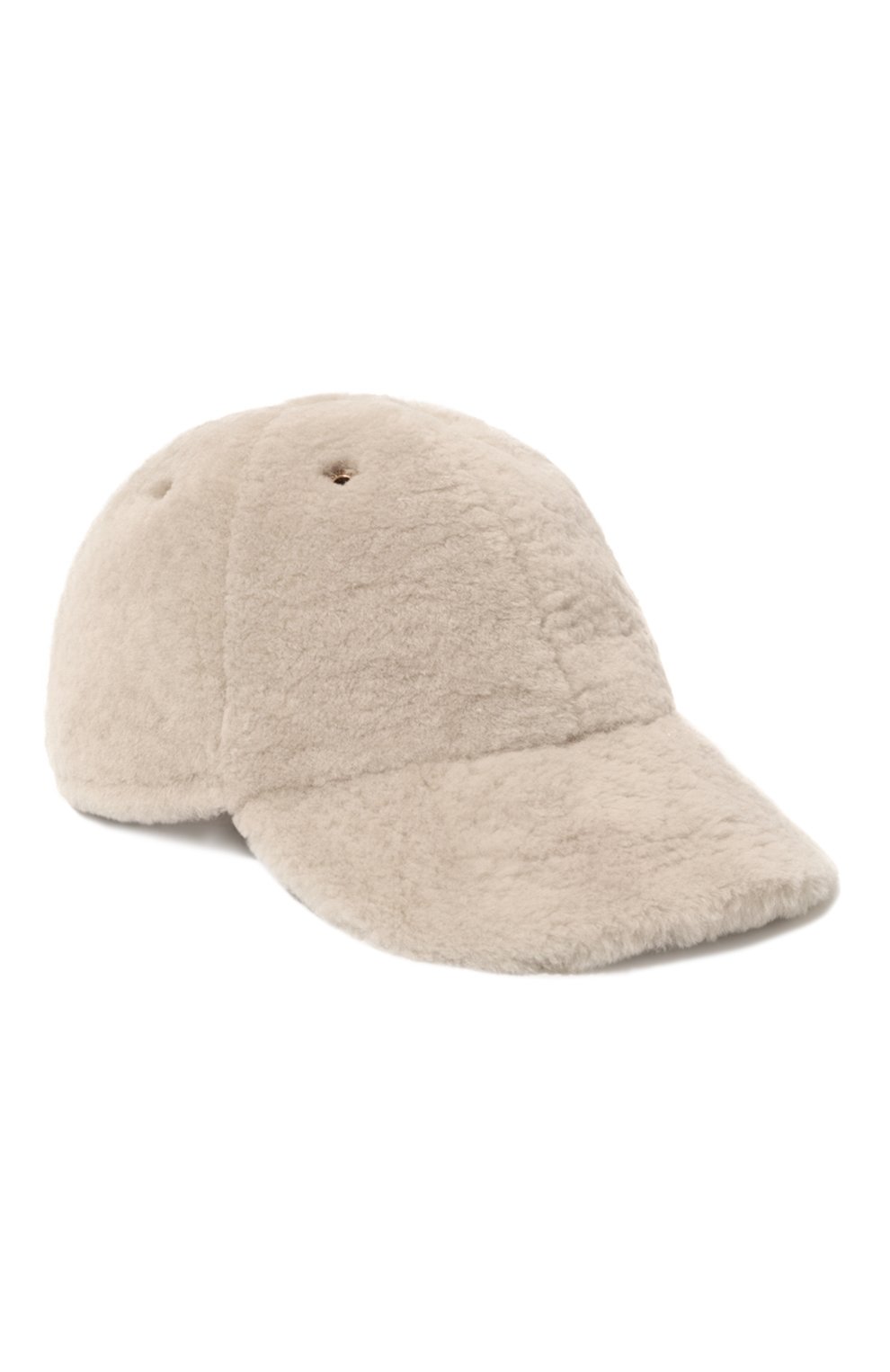 Меховая бейсболка из овчины AGNONA, арт. AK0602XE/U8022E, фото 1