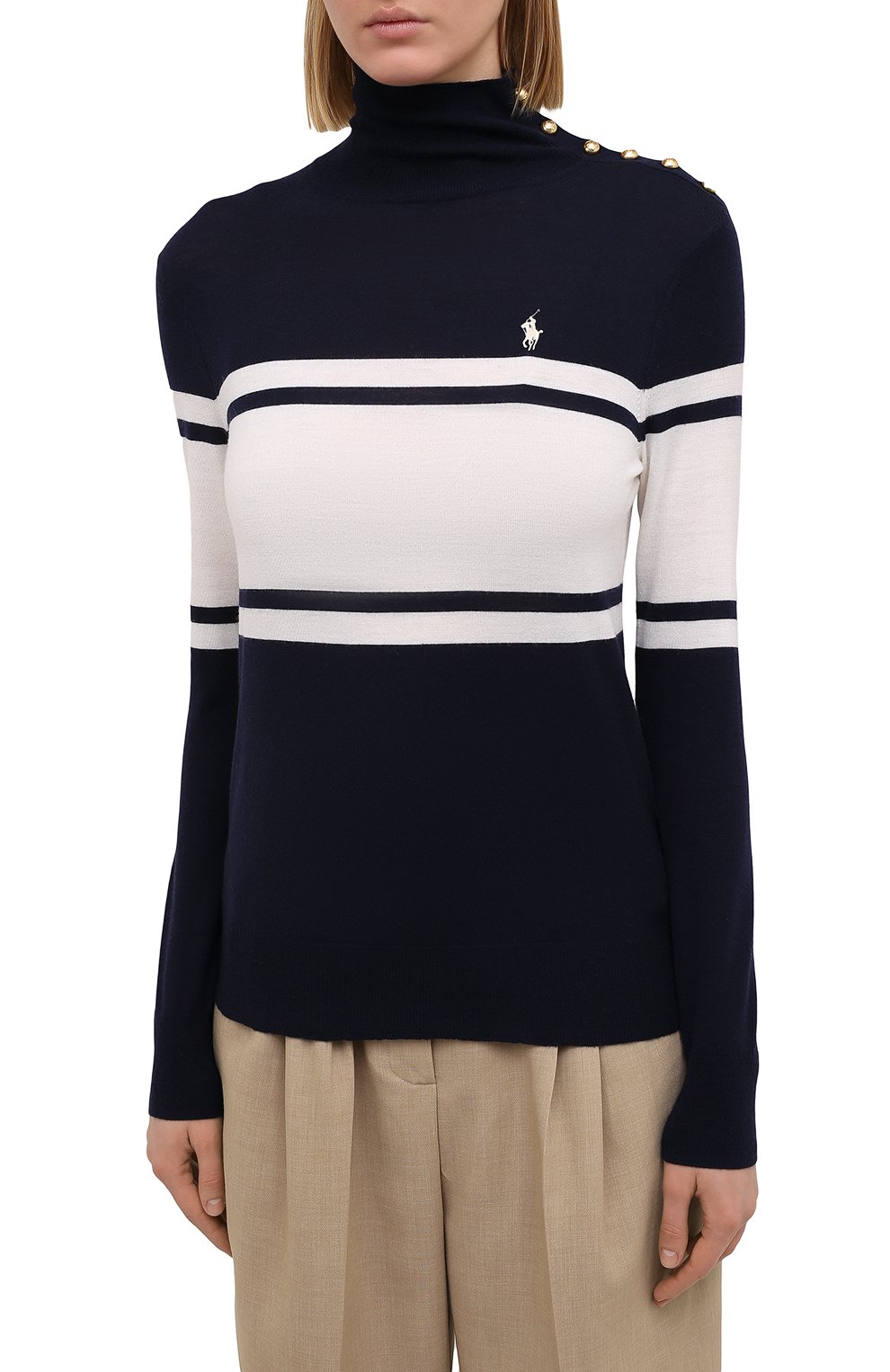 Шерстяная водолазка POLO RALPH LAUREN, арт. 211827811, фото 3