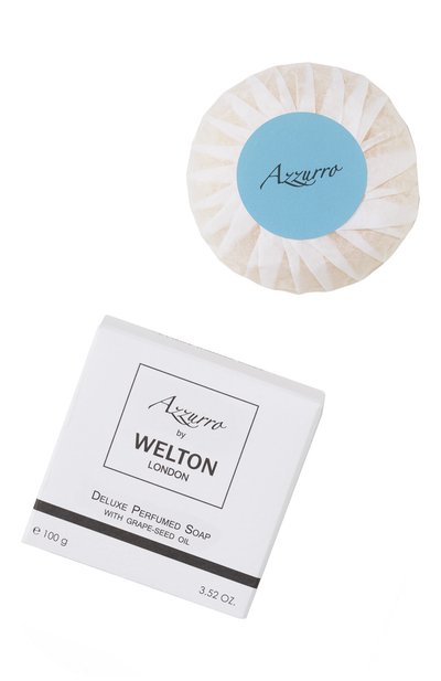 Женского парфюмированное мыло azzurro (100g) WELTON LONDON, арт. 5055404702123