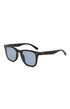 Женские солнцезащитные очки RAY-BAN голубого цвета, арт. 4420-601/80 | Фото 1 (Нос: Не проставлено; Региональные ограничения белый список (Axapta Mercury): Не проставлено; Тип очков: С/з; Кросс-КТ: С/з-унисекс; Материал: Пластик; Оптика Гендер: оптика-унисекс; Очки форма: Квадратные)