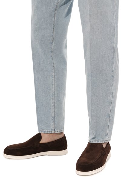 Замшевые лоферы DOUCAL'S, арт. DU2814ARTHUY106I, фото 3