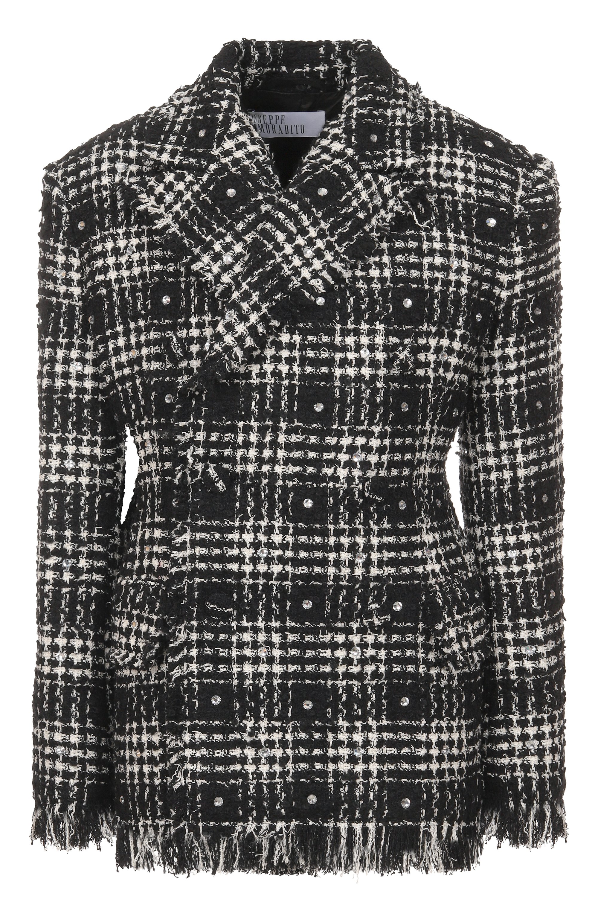 Твидовый жакет GIUSEPPE DI MORABITO, арт. 05FWJA096C 05326, фото 1