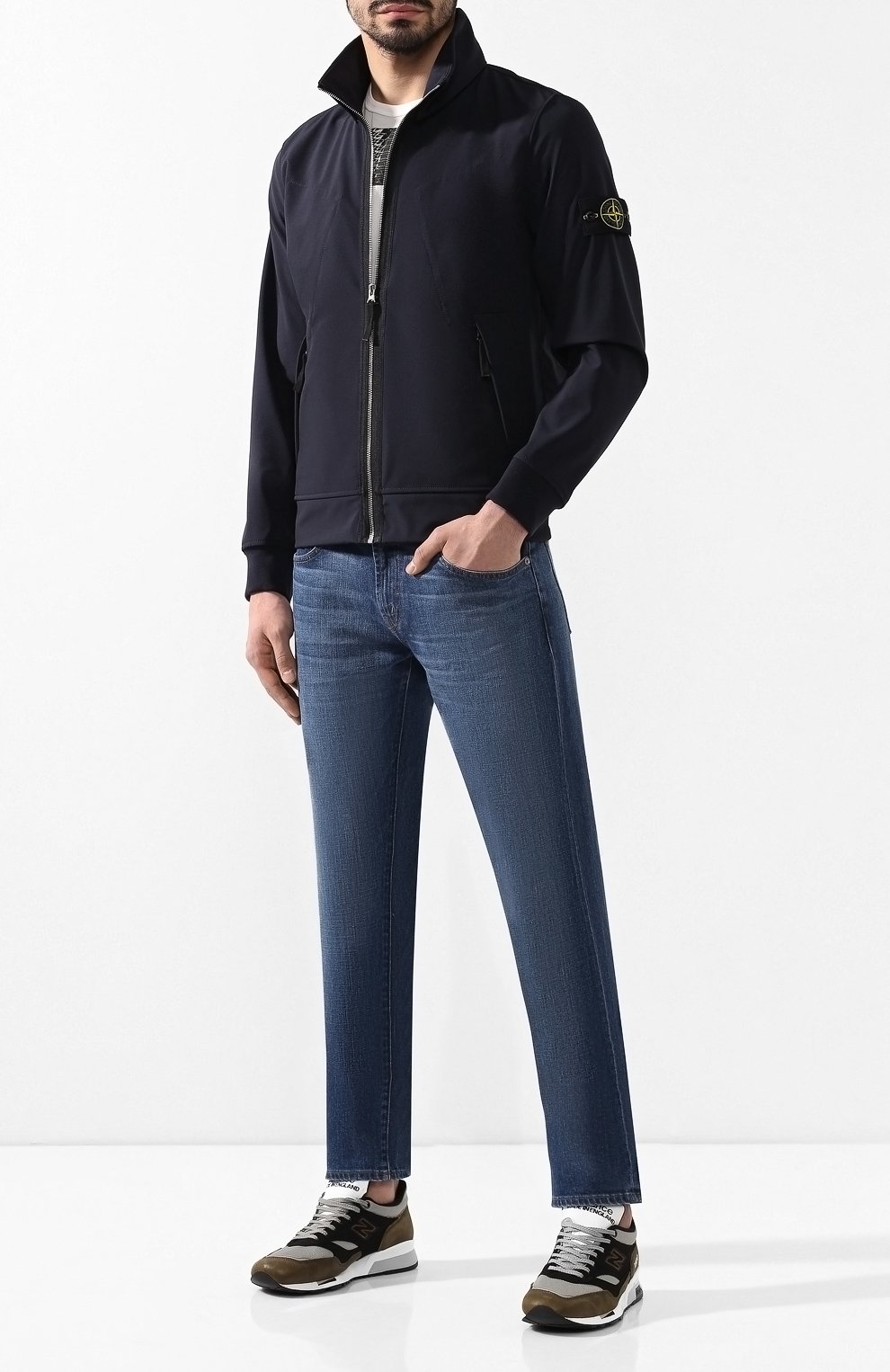 Бомбер soft shell STONE ISLAND, арт. 701543327, фото 2