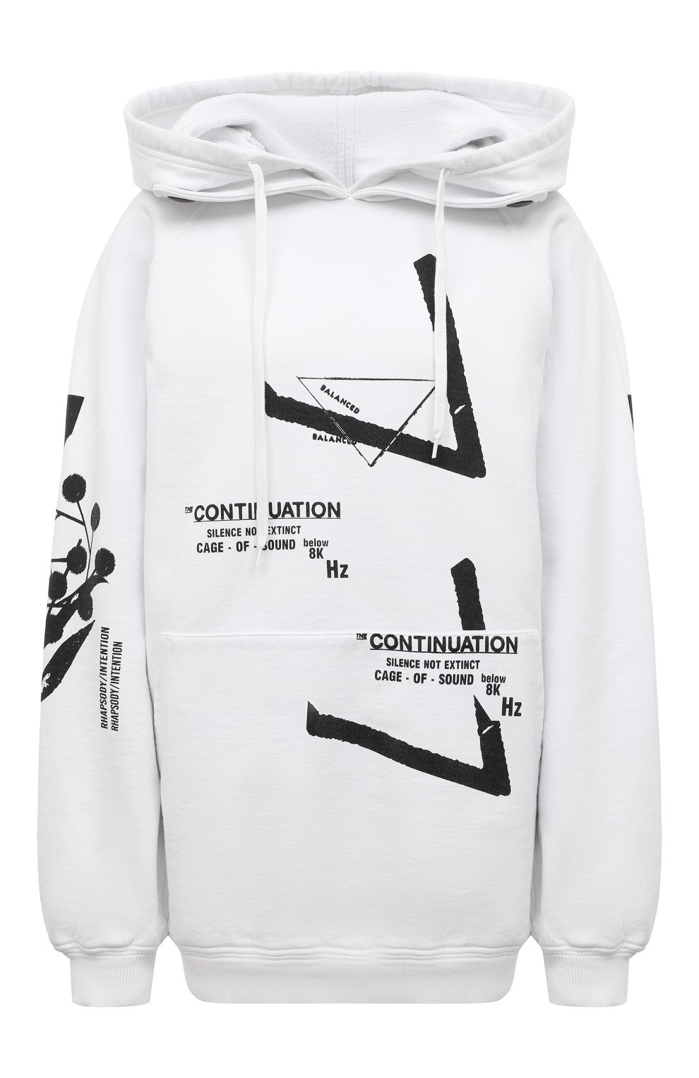 Хлопковое худи PRADA, арт. 134629-1YUA-F0964-211, фото 1