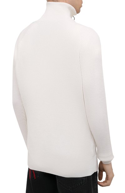 Шерстяной свитер WINDSOR кремового цвета по цене 36400 руб., арт. 13 RAFFAELE-HZ 10012224, фото 4 Шерстяной свитер WINDSOR, арт. 13 RAFFAELE-HZ 10012224, фото 4