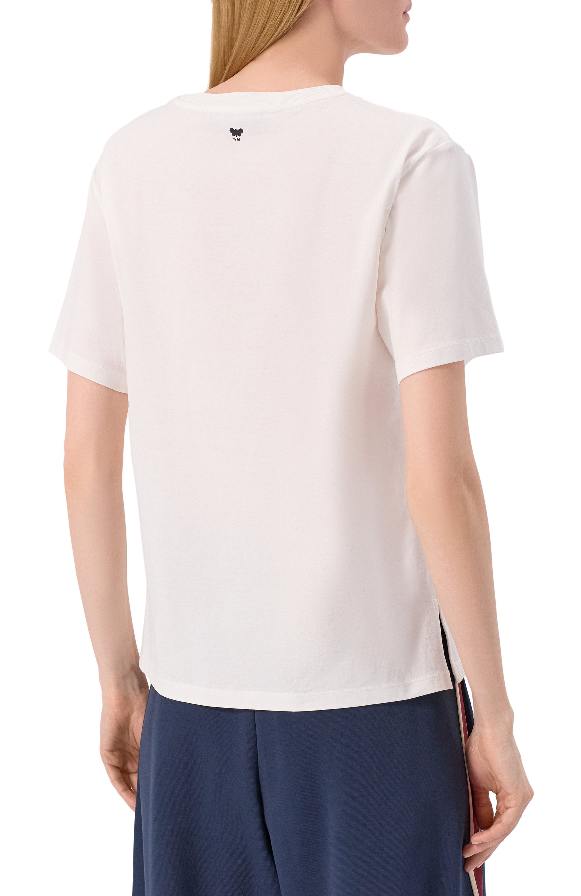 Хлопковая футболка WEEKEND MAX MARA, арт. CABINA, фото 4