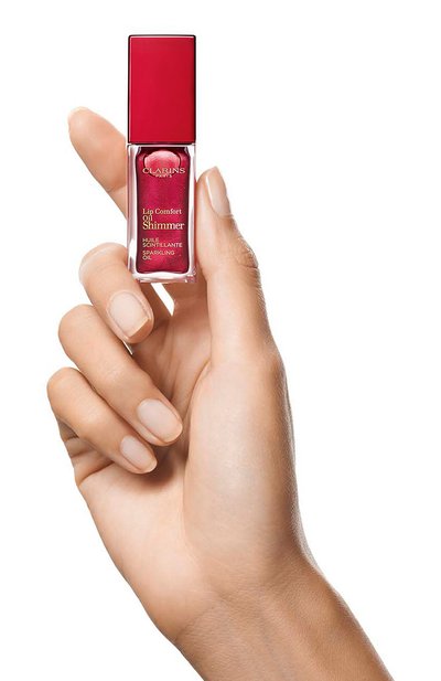 Мерцающее масло для губ lip comfort oil shimmer, 08 burgundy wine (7ml) CLARINS, арт. 80074351, фото 3