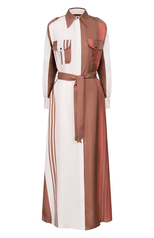 Шелковое платье Kiton D47321K0999G08 Разноцветный D47321K0999G08