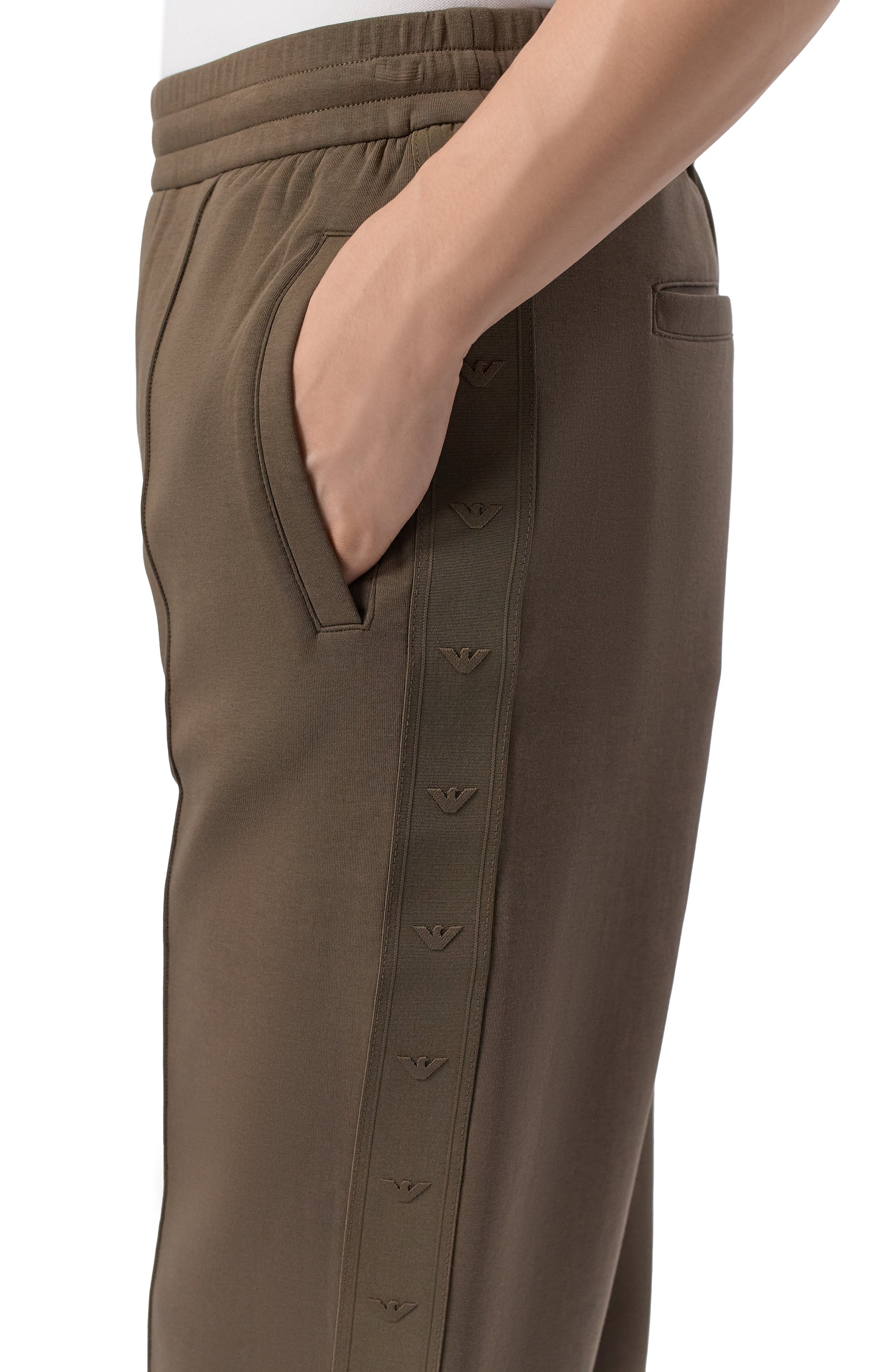 Хлопковые брюки EMPORIO ARMANI, арт. EM005223/AF10013, фото 5