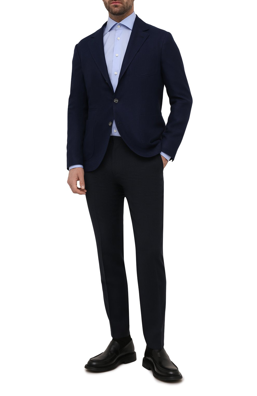 Пиджак изо льна и шерсти BRUNELLO CUCINELLI, арт. MD4957BND, фото 2