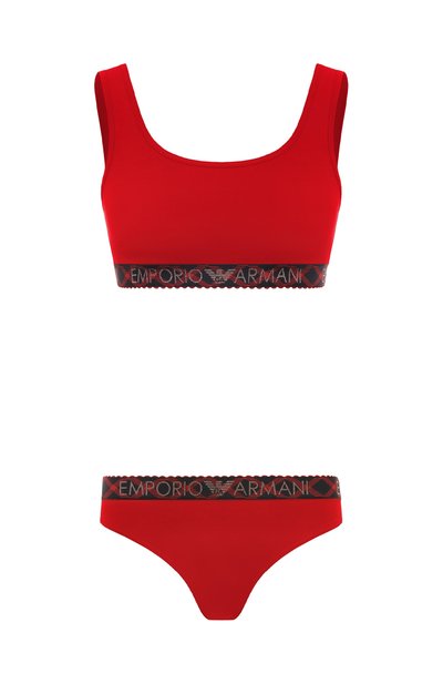 Женские комплект из бюстгальтера и трусов EMPORIO ARMANI, арт. 164758/3F225