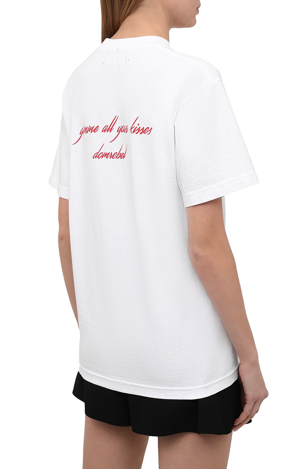 Хлопковая футболка DOMREBEL, арт. SM00CH/B0X T-SHIRT/W, фото 4