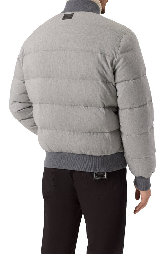 Двусторонний пуховик Dolce & Gabbana G9BS0T/FU5YA Серый  G9BS0T/FU5YA Фото 4