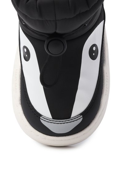 Утепленные сапоги MOON BOOT черно-белого цвета по цене 19950 руб., арт. 80D3440100, фото 4 Утепленные сапоги MOON BOOT, арт. 80D3440100, фото 4