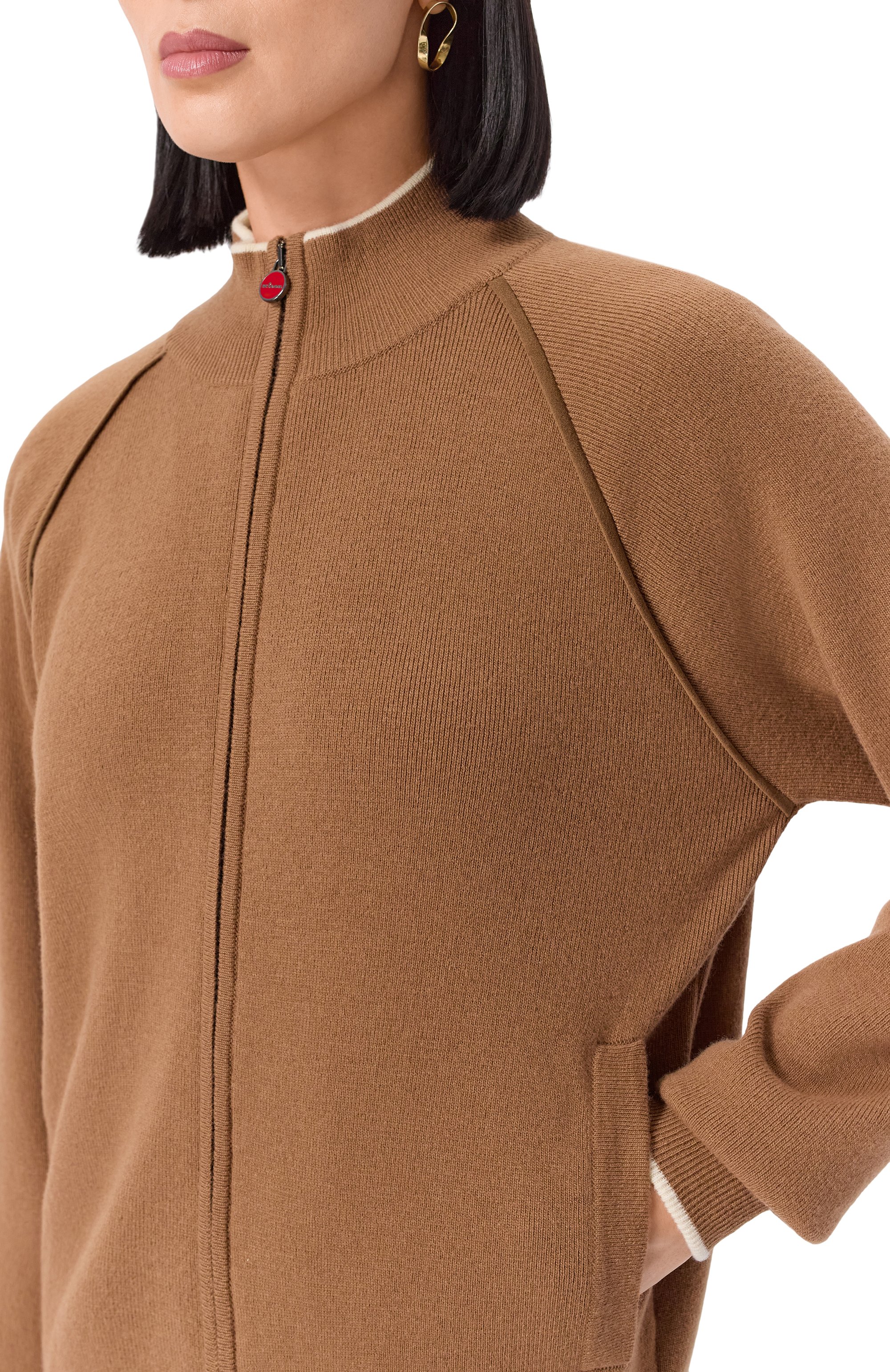 Кардиган  из шерсти и кашемира KITON, арт. DMKX002K0545H02, фото 5