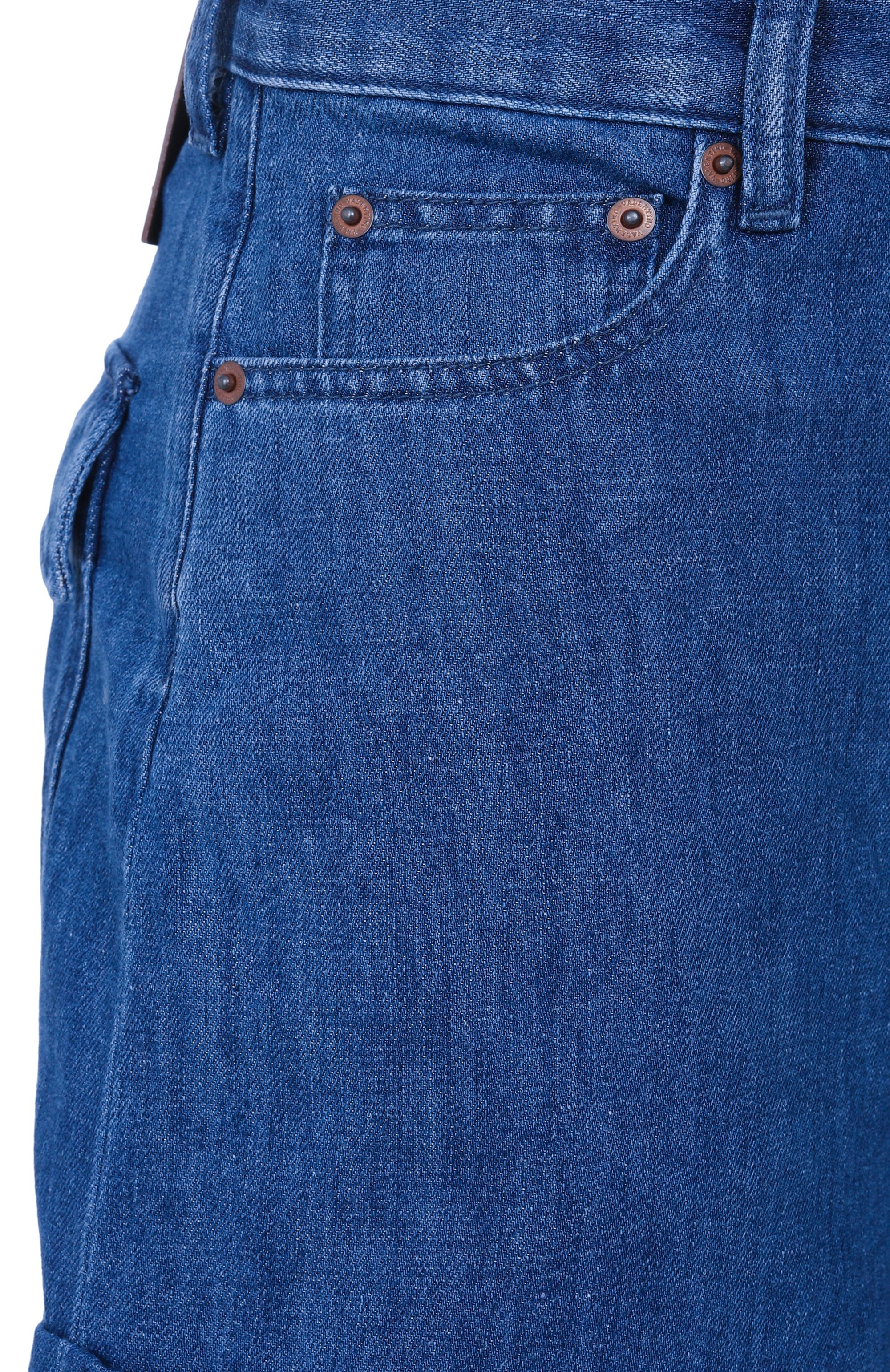 Джинсовые шорты VALENTINO, арт. 6B3DD18S94C, фото 6