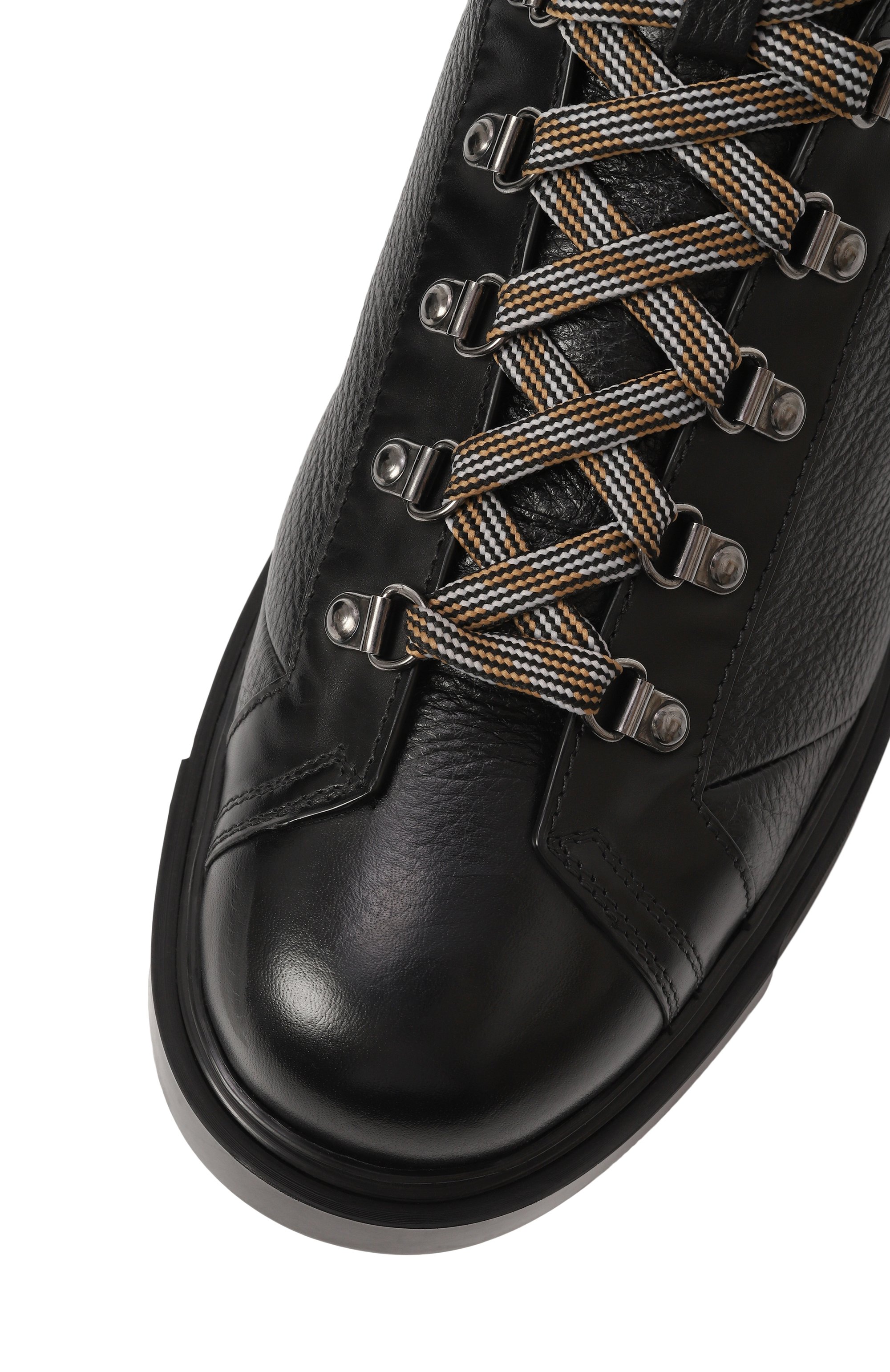 Кожаные хайкеры st. moritz SANTONI, арт. MGSG18190NERAYLW, фото 7