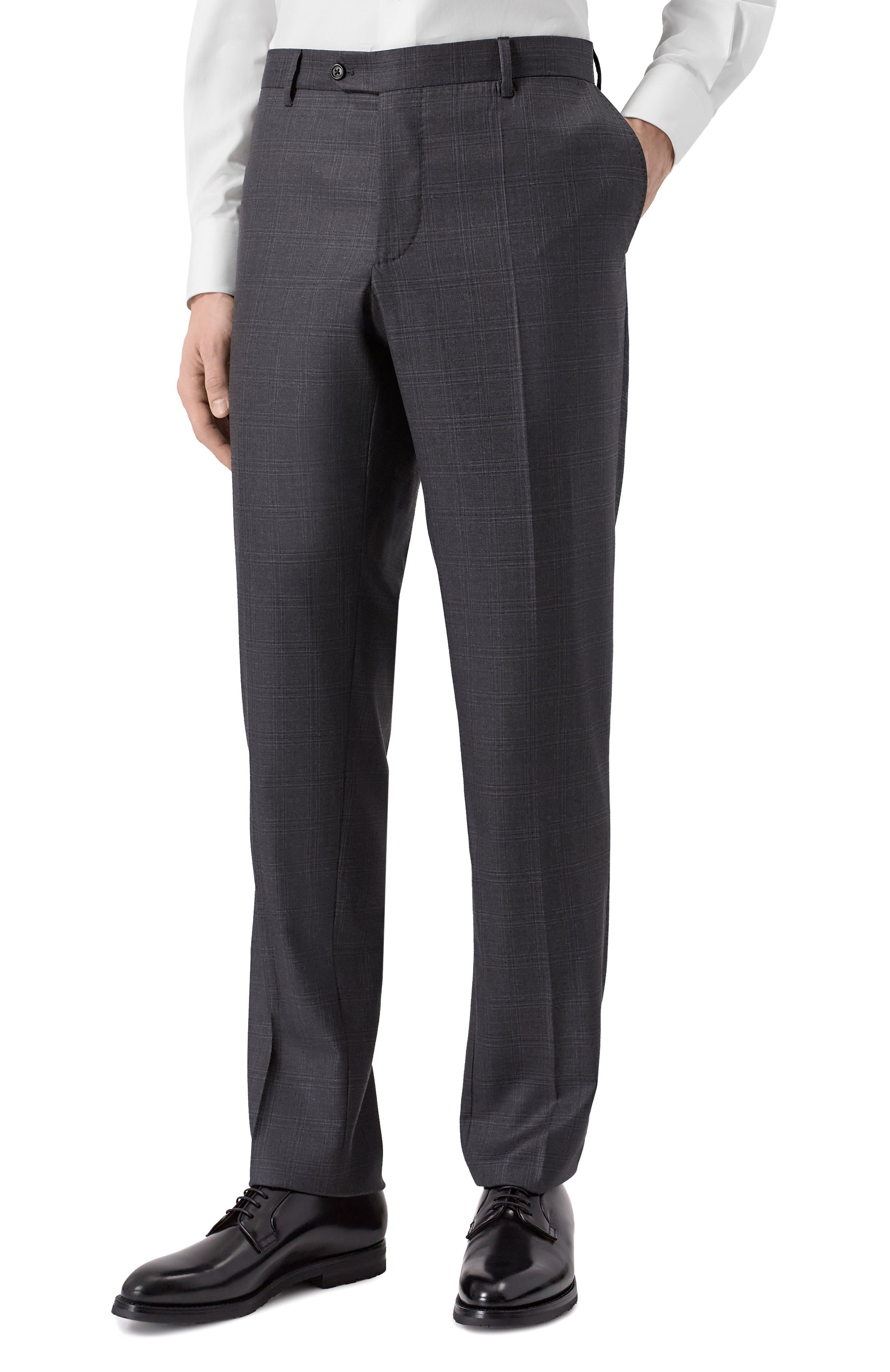 Шерстяной костюм ZILLI темно-серого цвета по цене 478500 руб., арт. SP2T01M020441035Q, фото 4 Шерстяной костюм ZILLI, арт. SP2T01M020441035Q, фото 4