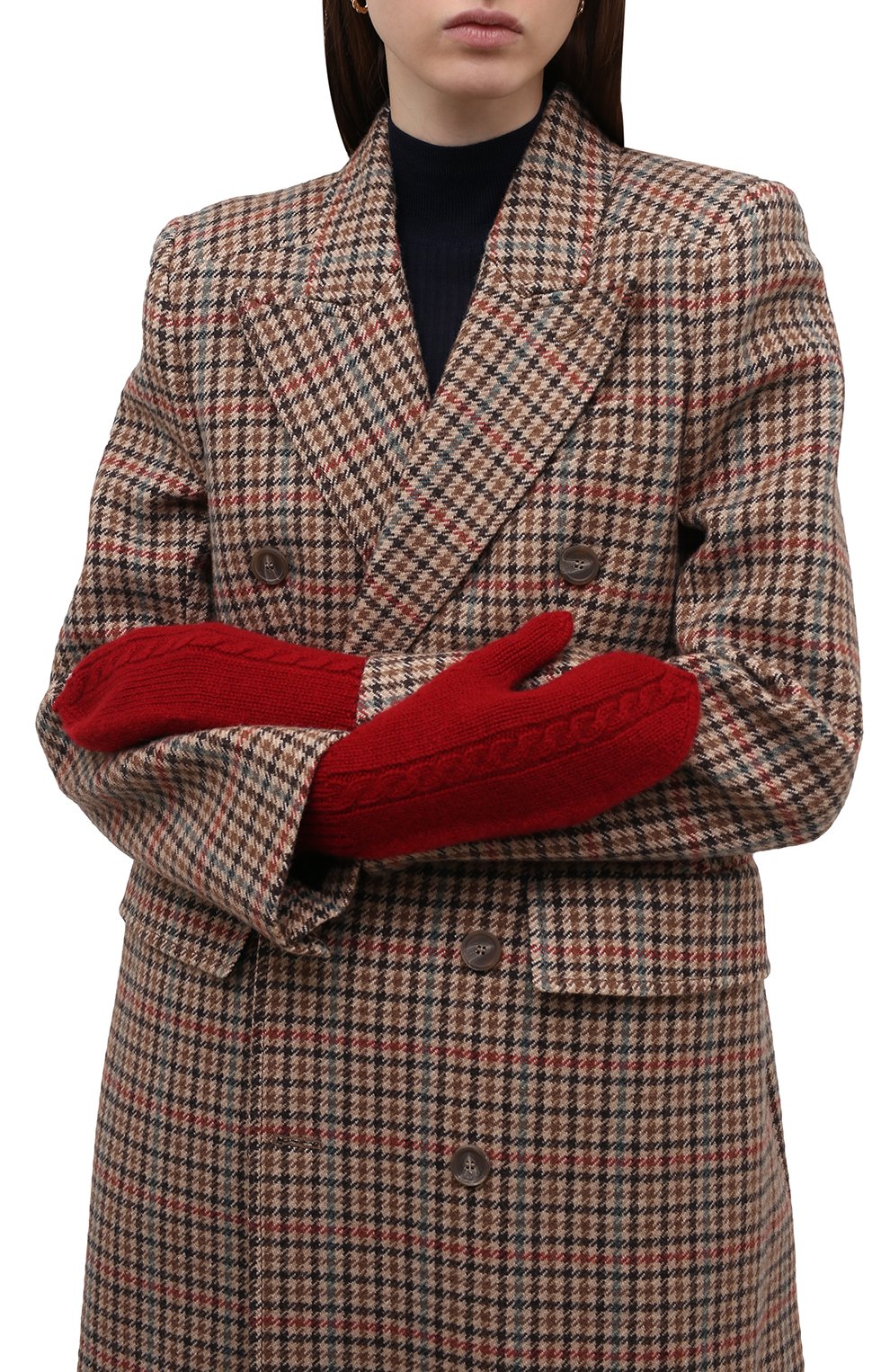 Кашемировые варежки AND THE BRAND, арт. W22-GL001-0701-669, фото 2