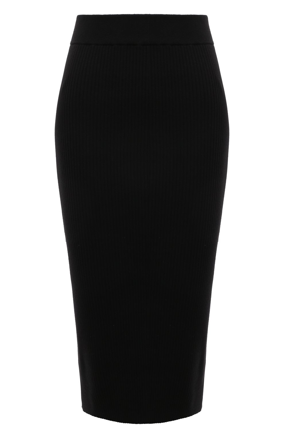 Хлопковая юбка VERSACE JEANS COUTURE, арт. 73HAEM29-73DPM29 RIB STRETCH FIL./CM01G, фото 1