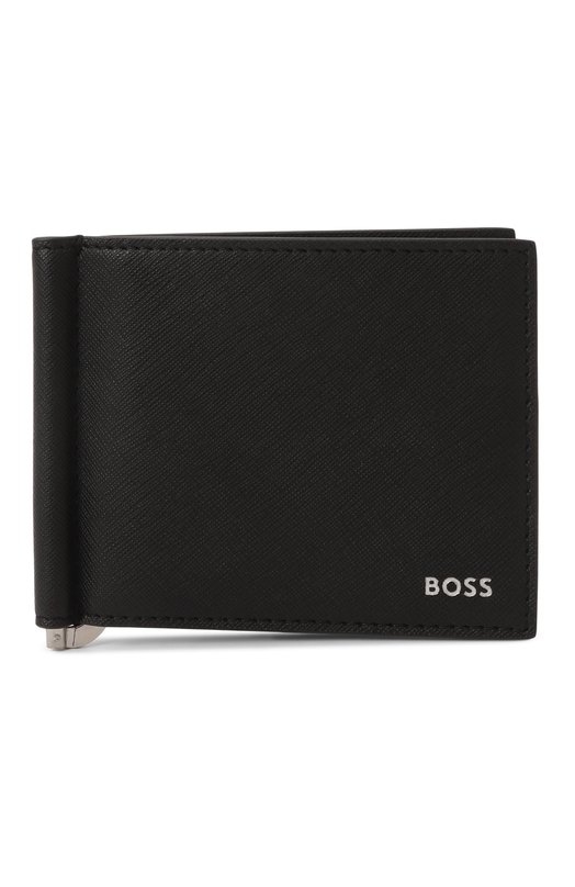фото Кожаный зажим для купюр boss