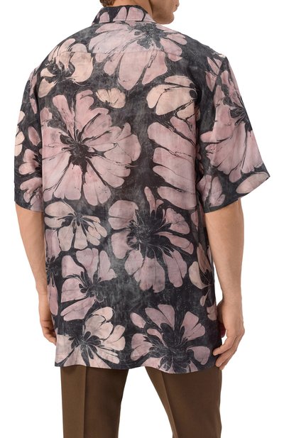 Шелковая рубашка DRIES VAN NOTEN, арт. 251-020700-1202, фото 4