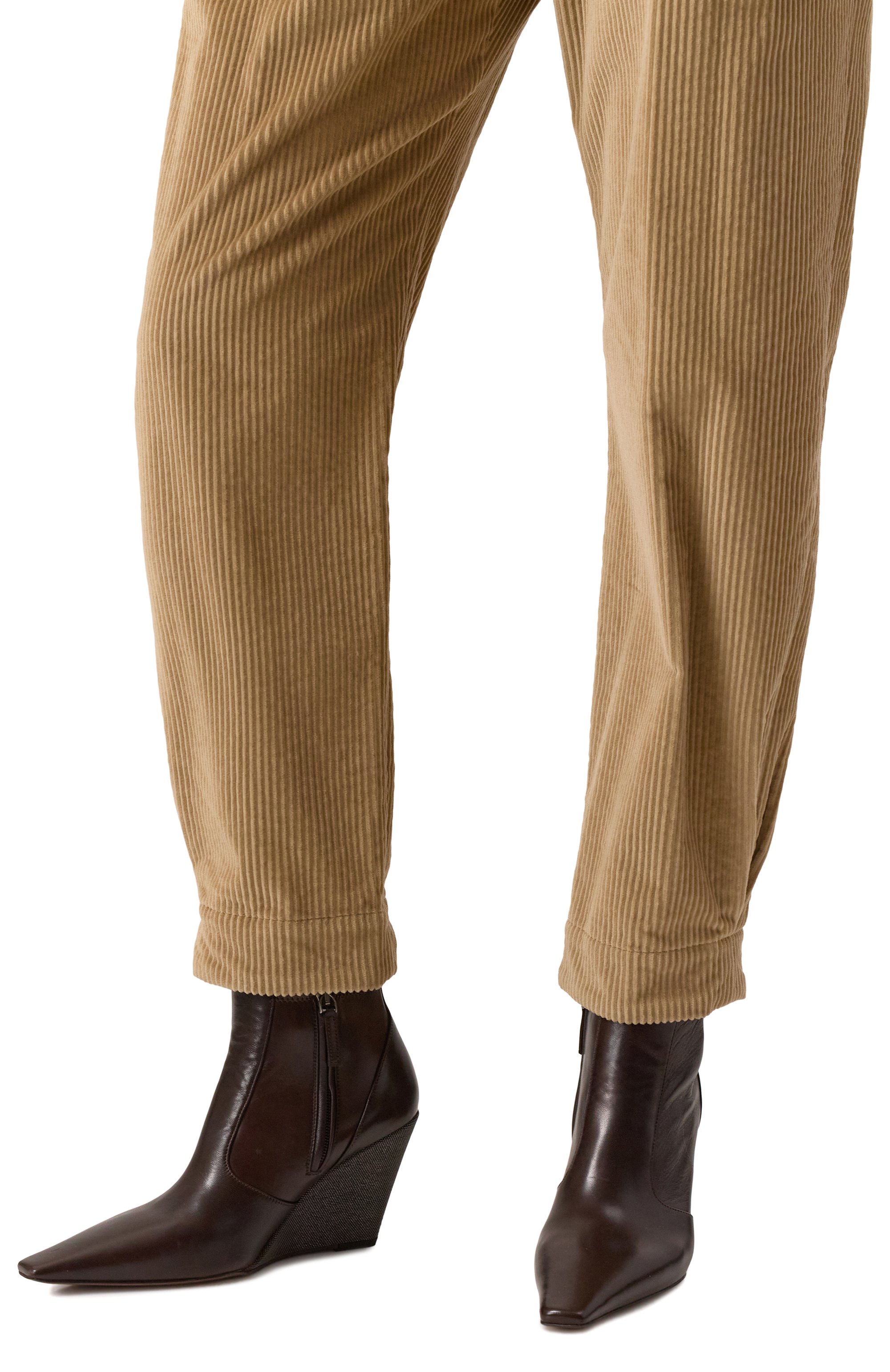 Кожаные ботильоны BRUNELLO CUCINELLI, арт. MZNAC2756P, фото 3