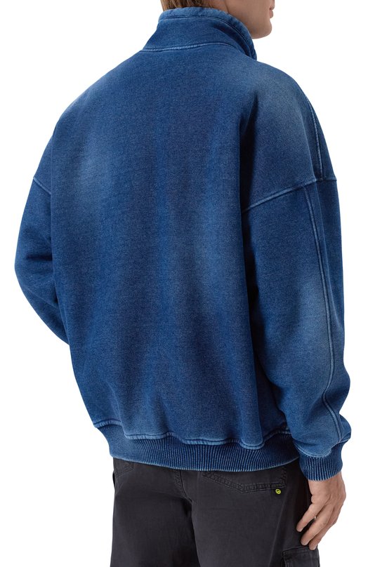 Бомбер Diesel A21684/0WFCU Синий  A21684/0WFCU Фото 4