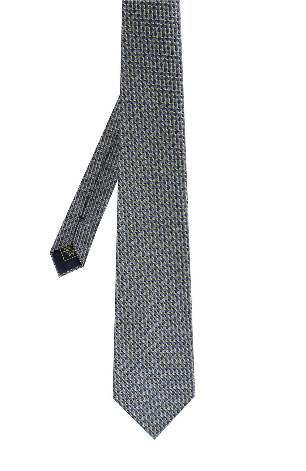 Шелковый галстук с узором BRIONI желтого цвета по цене 24450 руб., арт. 062I00/P7484, фото 2 Шелковый галстук с узором BRIONI, арт. 062I00/P7484, фото 2