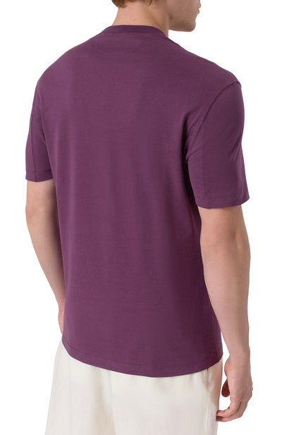 Хлопковая футболка BRUNELLO CUCINELLI, арт. M0B131376, фото 4