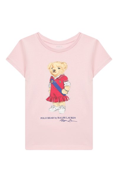 Хлопковая футболка POLO RALPH LAUREN, арт. 313838265, фото 1